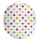 Folat Kugel Lampion Dots 22cm | pro Einheit Folat Kugel Lampion Dots 22cm | pro Einheit