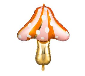 Partydeco Paddestoel SuperShape Ballon 66x75cm | per stuk Partydeco Paddestoel SuperShape Ballon 66x75cm | per stuk