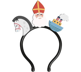 Folat Tiara Pompom Regenboog | per Unit - Copy Folat Tiara Pompom Regenboog | per Unit - Copy
