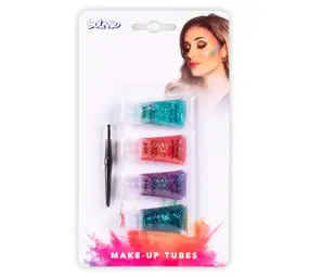 Boland Coffret de maquillage pailleté 4 x 3,5 ml | par ensemble Boland Coffret de maquillage pailleté 4 x 3,5 ml | par ensemble