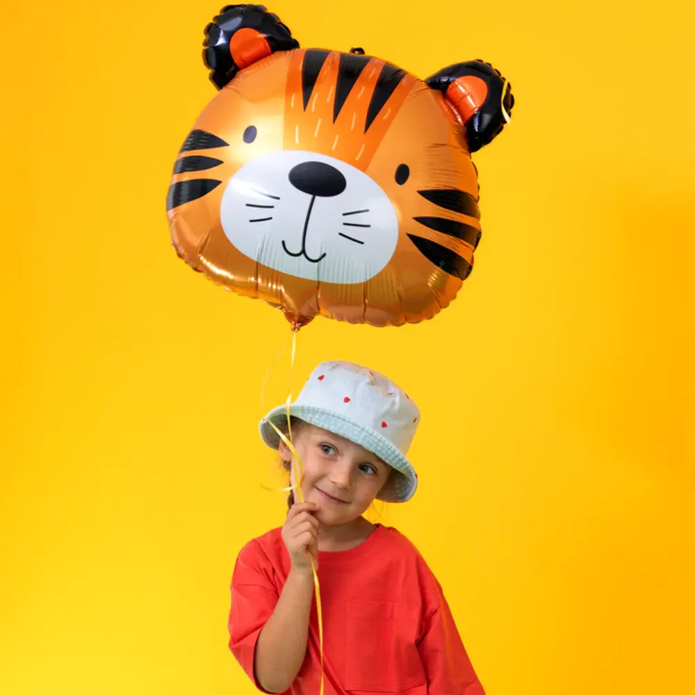 Tuf-Tuf Ballon en aluminium Tigre | 52x57cm Tuf-Tuf Ballon en aluminium Tigre | 52x57cm