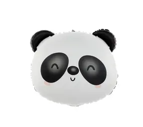 Tuf-Tuf Panda JuniorShape Ballon 52x56cm | per stuk Tuf-Tuf Panda JuniorShape Ballon 52x56cm | per stuk