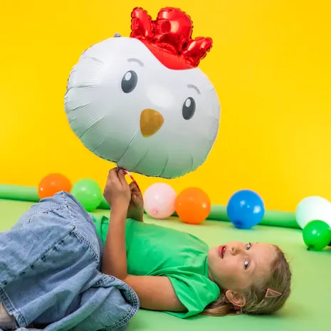 Tuf-Tuf Hühner folienballon | 69x52cm Tuf-Tuf Hühner folienballon | 69x52cm