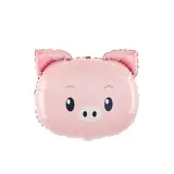 Tuf-Tuf Ballon en aluminium de cochon | 56x52cm Tuf-Tuf Ballon en aluminium de cochon | 56x52cm