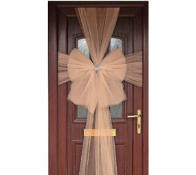 Oaktree Deurstrik Rosé Goud Tule | Per Stuk Oaktree Deurstrik Rosé Goud Tule | Per Stuk