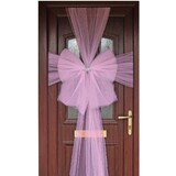 Oaktree Deurstrik Roze Tule | Per Stuk