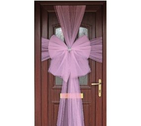 Oaktree Noeud de Porte Tulle Rose | Par unité Oaktree Noeud de Porte Tulle Rose | Par unité