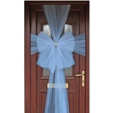 Oaktree Deurstrik Licht Blauw Tule | Per Stuk