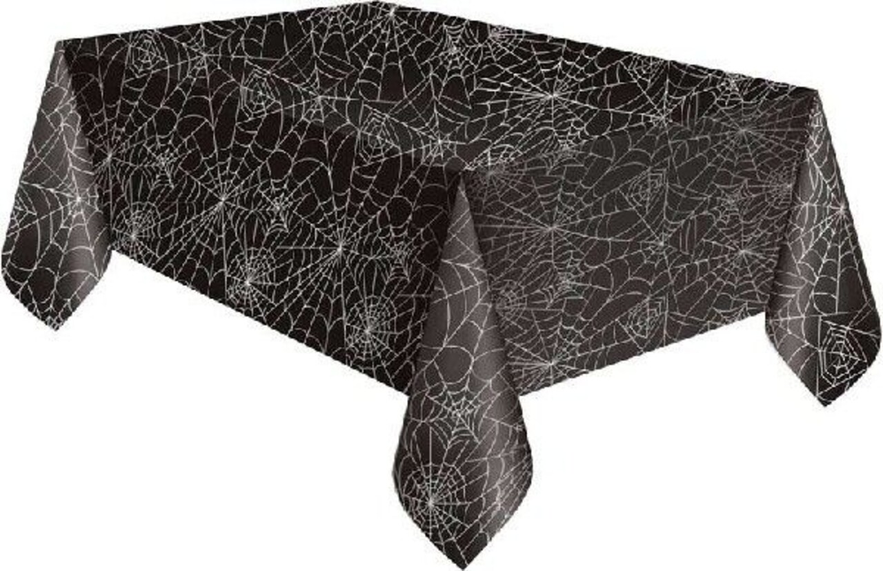 Unique Party Spider web tablecloth 1.37 x 2.13m | per Unit Unique Party Spider web tablecloth 1.37 x 2.13m | per Unit