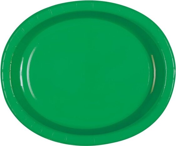 Unique Party Green Bowls Emerald 30x25cm | 8 pieces