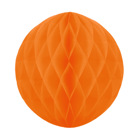 Tuf-Tuf Ballon en nid d'abeille Orange 30cm | par unité