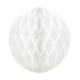 Tuf-Tuf Ballon de nid d'abeille blanche 30cm | par unité Tuf-Tuf Ballon de nid d'abeille blanche 30cm | par unité