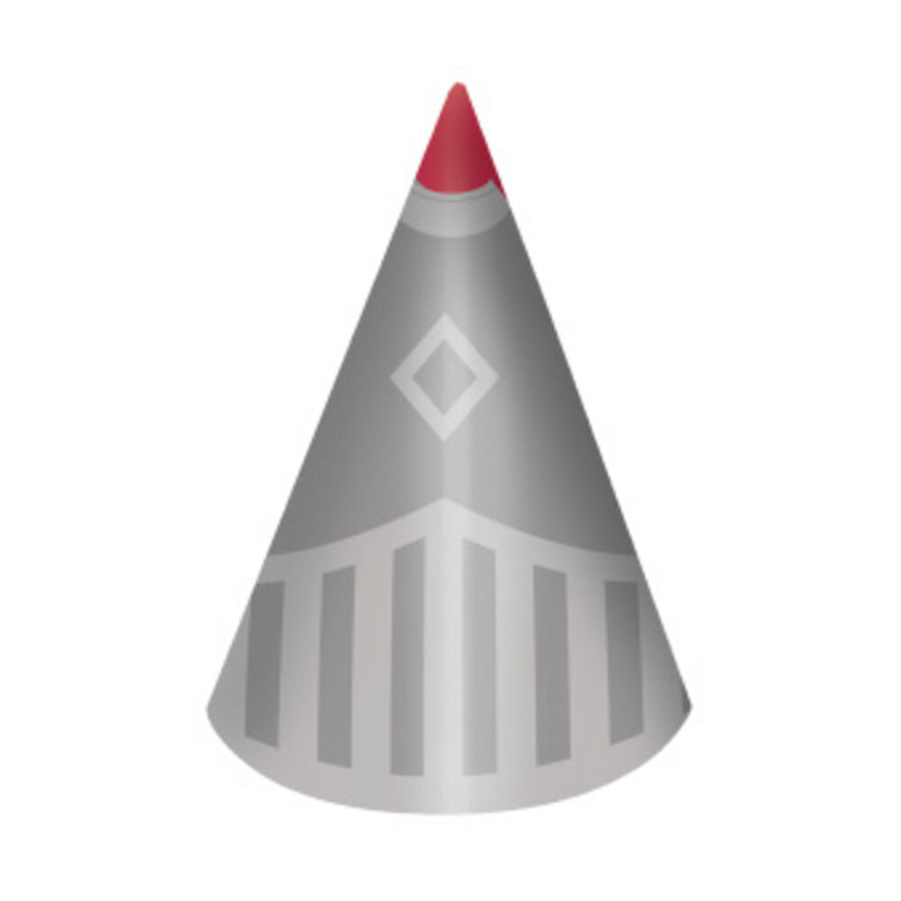 Knight Party Hats | 8 pieces Knight Party Hats | 8 pieces