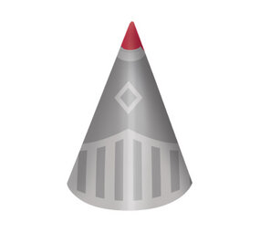 Knight Party Hats | 8 pieces Knight Party Hats | 8 pieces