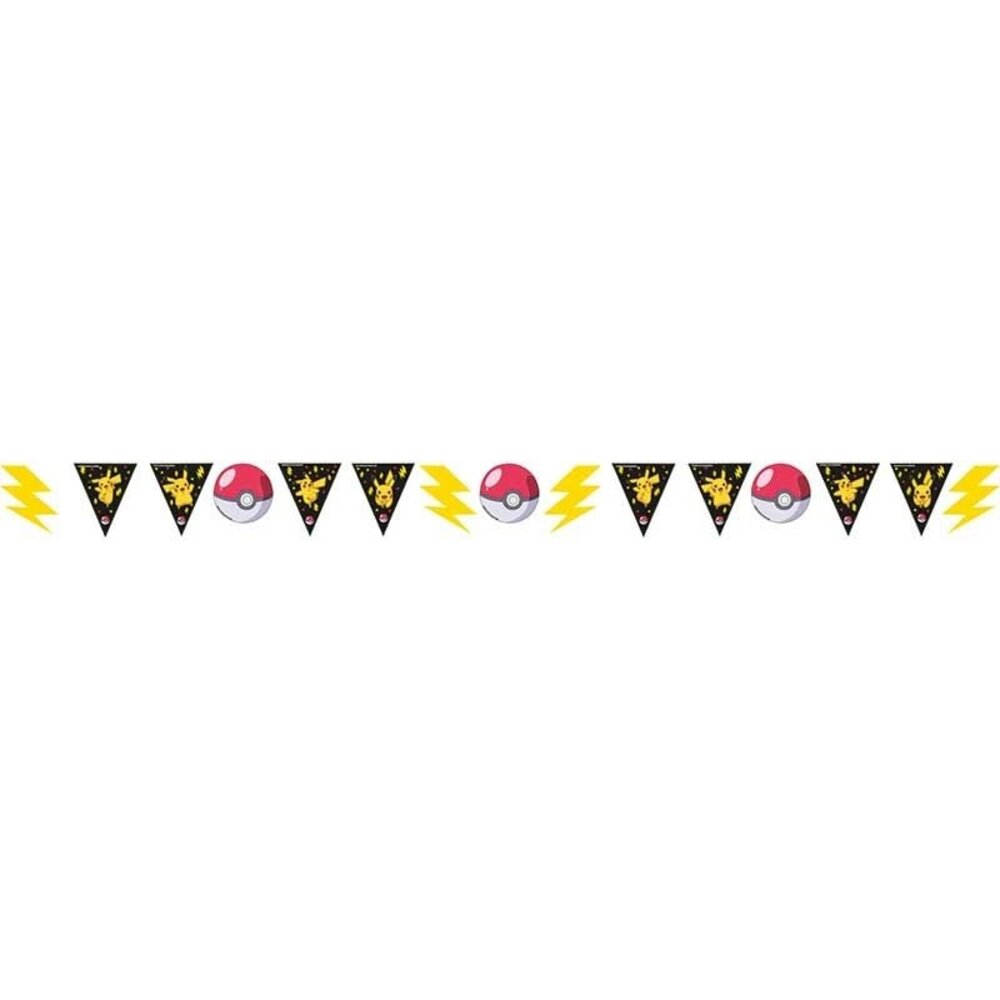 Amscan Pokemon Pikachu Bunting 3.3 m | per Unit