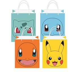 Amscan Sacs à distribuer Pokémon Pikachu | 8 pièces