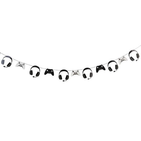 Hootyballoo Game Controller Garland | 2.5 metres Hootyballoo Game Controller Garland | 2.5 metres