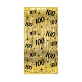 Paper Dreams Tür vorhang 100 Jahre Gold-Schwarz Classy 100x200cm | pro Einheit Paper Dreams Tür vorhang 100 Jahre Gold-Schwarz Classy 100x200cm | pro Einheit