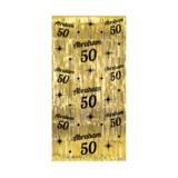 Paper Dreams Door curtain 50 Years Abraham Gold-Black Classy 100x200cm | per Unit