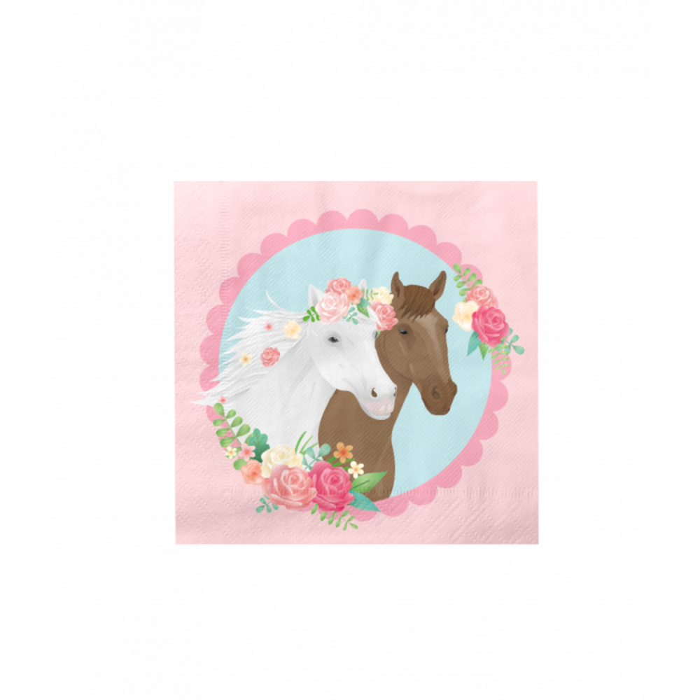 Paper Dreams Sweet Horses Napkins | 16 pieces
