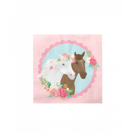 Paper Dreams Sweet Horses Servietten | 16 Stück Paper Dreams Sweet Horses Servietten | 16 Stück