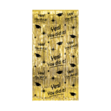 Paper Dreams Door curtain Yes You Did It  Gold-Black Classy 100x200cm | per Unit