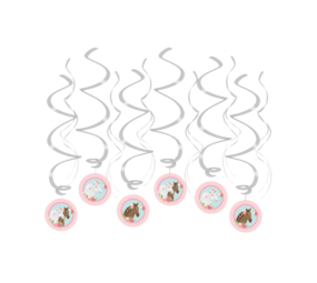 Paper Dreams Sweet Horses Swirls 70cm | 12 stuks Paper Dreams Sweet Horses Swirls 70cm | 12 stuks