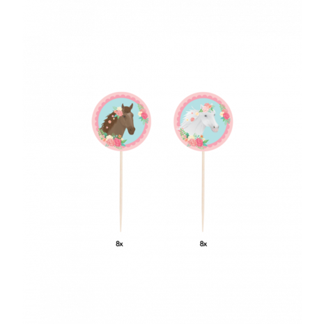 Paper Dreams Sweet Horses sticks | 16 Stück Paper Dreams Sweet Horses sticks | 16 Stück