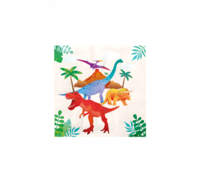 Paper Dreams Dino World Servetten | 16 stuks Paper Dreams Dino World Servetten | 16 stuks