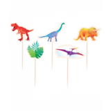 Paper Dreams Piquants de cocktail Dino World | 16 pièces