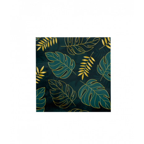 Paper Dreams Napkins Leaves 33x33cm | 16 pieces Paper Dreams Napkins Leaves 33x33cm | 16 pieces
