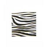 Paper Dreams Zebra Print Servetten 33x33cm | 16 stuks Paper Dreams Zebra Print Servetten 33x33cm | 16 stuks