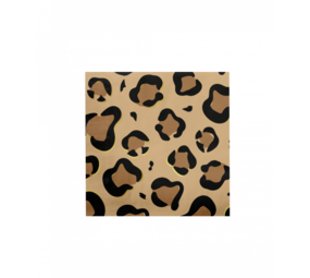 Paper Dreams Luipaard Print Servetten 33x33cm | 16 stuks Paper Dreams Luipaard Print Servetten 33x33cm | 16 stuks