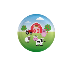 Paper Dreams Farmyard Plates 23cm | 8 pieces Paper Dreams Farmyard Plates 23cm | 8 pieces