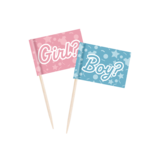 Paper Dreams Gender Reveal Party Prickers | 50 Stück