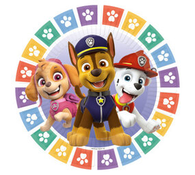 Amscan Paw Patrol Borden 18cm | 8 stuks Amscan Paw Patrol Borden 18cm | 8 stuks