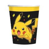 Amscan Tasses Pokémon Pikachu 237ml | 8 pièces Amscan Tasses Pokémon Pikachu 237ml | 8 pièces