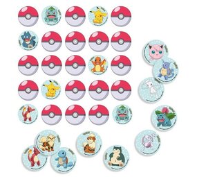 Amscan Jeu de mémoire Pokémon Pikachu | 32 pièces