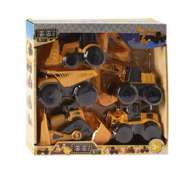 Tuf-Tuf Set de véhicules de chantier | 5 pcs.