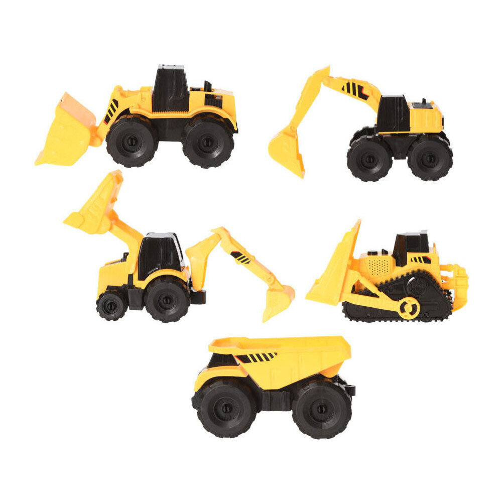 Tuf-Tuf Set de véhicules de chantier | 5 pcs.
