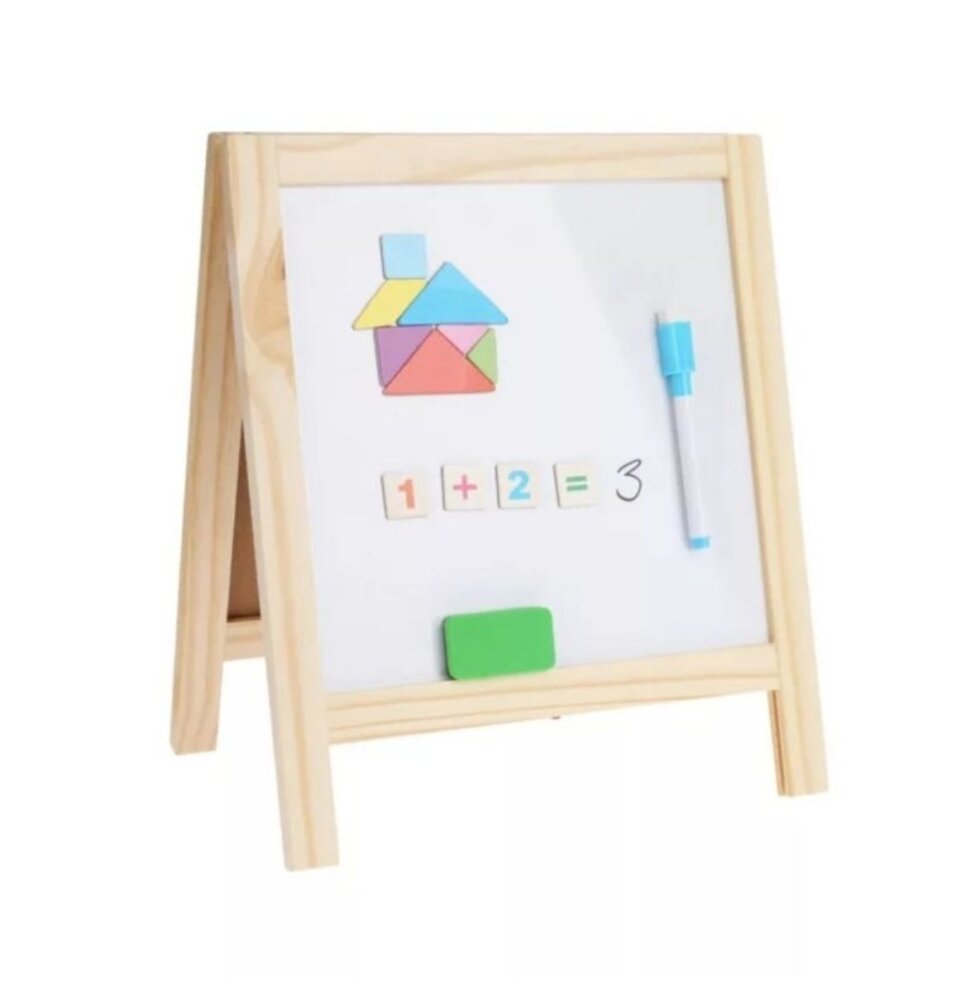 Tuf-Tuf Krijt en Magnetisch whiteboard in 1 | 32x27 cm Tuf-Tuf Krijt en Magnetisch whiteboard in 1 | 32x27 cm