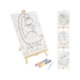 Tuf-Tuf Set de peinture pour dinosaures 30 x 40cm | par set