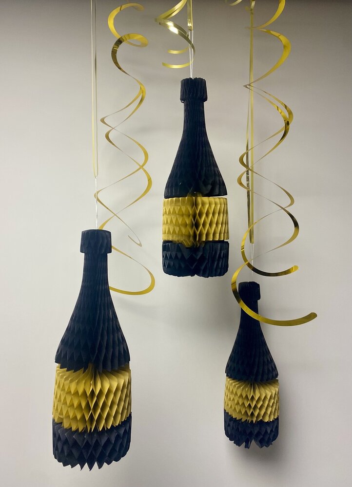 Tuf-Tuf Champagnerflasche Honeycombs and Swirls | 6-teilig Tuf-Tuf Champagnerflasche Honeycombs and Swirls | 6-teilig