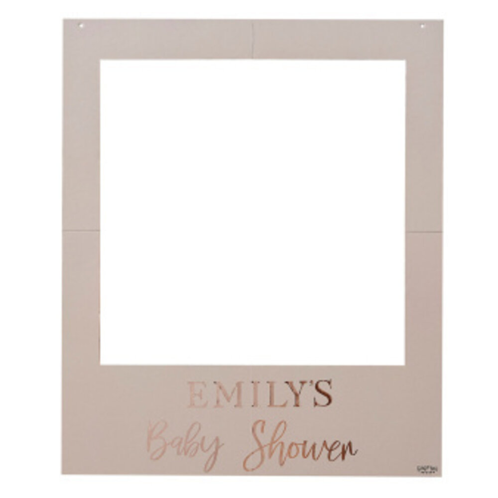 Ginger Ray PhotoBooth Frame Baby Shower 72x60cm | per Unit