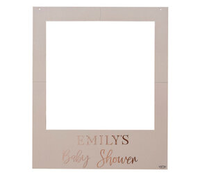 Ginger Ray PhotoBooth-Rahmen Babyparty 72x60cm | pro Einheit