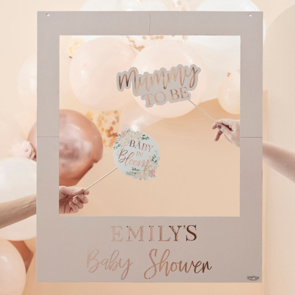Ginger Ray PhotoBooth Frame Babyshower 72x60cm | per stuk