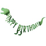 Ginger Ray Dinosaurier Roars „Happy Birthday“-Buchstabengirlande, 2 m | pro Einheit