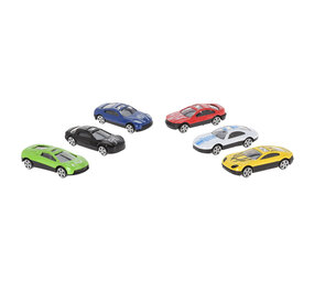 Play Car Set bestehend aus 6 Autos