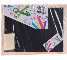 Schoolbord Krijtbord in houten frame | 30x23cm Schoolbord Krijtbord in houten frame | 30x23cm