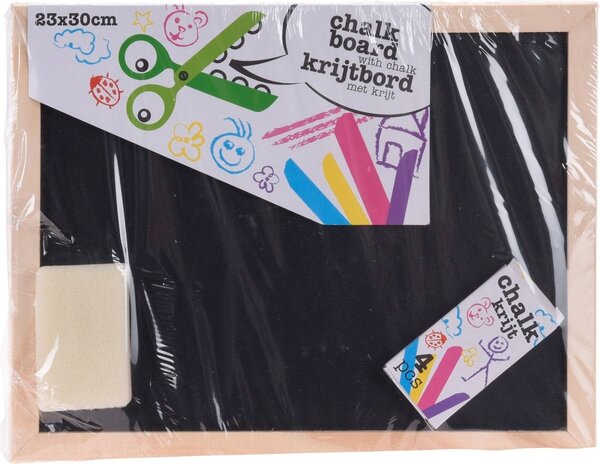 Blackboard Chalkboard in wooden frame | 30x23cm